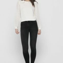 ONLY ONLBLUSH LIFE MID ANK RAW REA1099 NOOS Dames Jeans - Maat XS X 30 -Dameskleding Verkoop 550x811 5