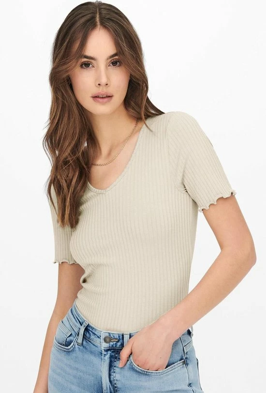 JDYFRANSISKA S/S SOLID TOP JRS NOOS 7 JDYFRANSISKA S/S SOLID TOP JRS NOOS - Afbeelding 7