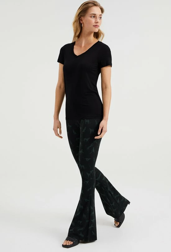 WE Fashion Dames T-shirt Van Lyocell - Maat XL 15 WE Fashion Dames T-shirt Van Lyocell - Maat XL - Afbeelding 15