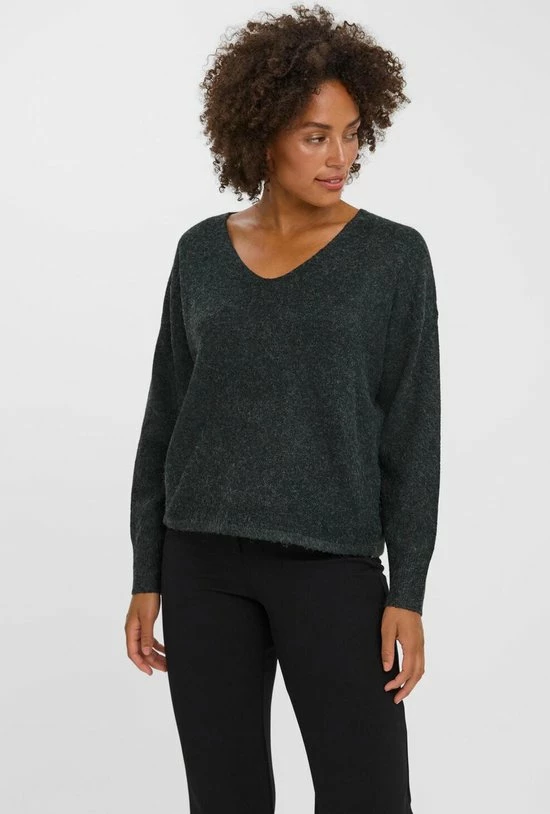 VERO MODA VMDOFFY LS V-NECK BLOUSE GA NOOS Dames Trui - Maat S 6 VERO MODA VMDOFFY LS V-NECK BLOUSE GA NOOS Dames Trui - Maat S - Afbeelding 6