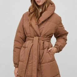 VILA VISULITANA L/S PADDED COAT/SU Dames Jas - Maat 40 -Dameskleding Verkoop 550x814 9