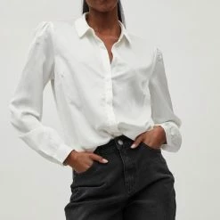 VILA VIELLETTE SATIN L/S SHIRT/SU - NOOS Dames Top - Maat 40 20 VILA VIELLETTE SATIN L/S SHIRT/SU - NOOS Dames Top - Maat 40 -Dameskleding Verkoop 550x815 5