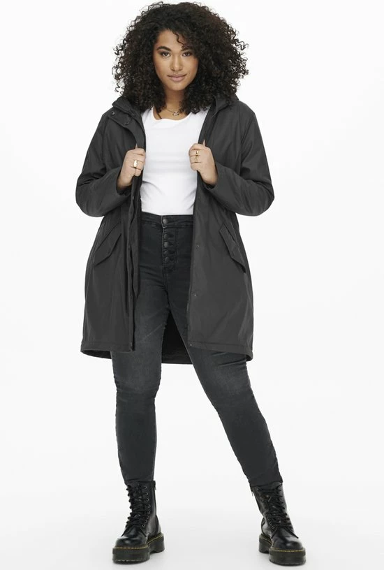 ONLY CARMAKOMA CARSALLY RAINCOAT OTW Dames Jas - Maat L/52 5 ONLY CARMAKOMA CARSALLY RAINCOAT OTW Dames Jas - Maat L/52 - Afbeelding 5