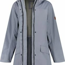 MGO Leisure Wear MGO Fire Jack - Regenjas Dames - Waterdichte Parka - Blauw - Maat S