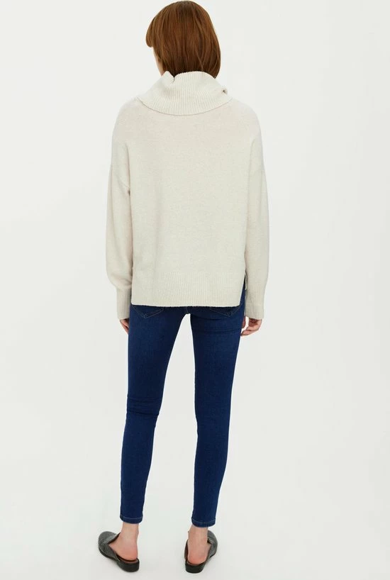 VERO MODA VMDOFFY LS COWLNECK BLOUSE GA NOOS Dames Trui - Maat L 3 VERO MODA VMDOFFY LS COWLNECK BLOUSE GA NOOS Dames Trui - Maat L - Afbeelding 3