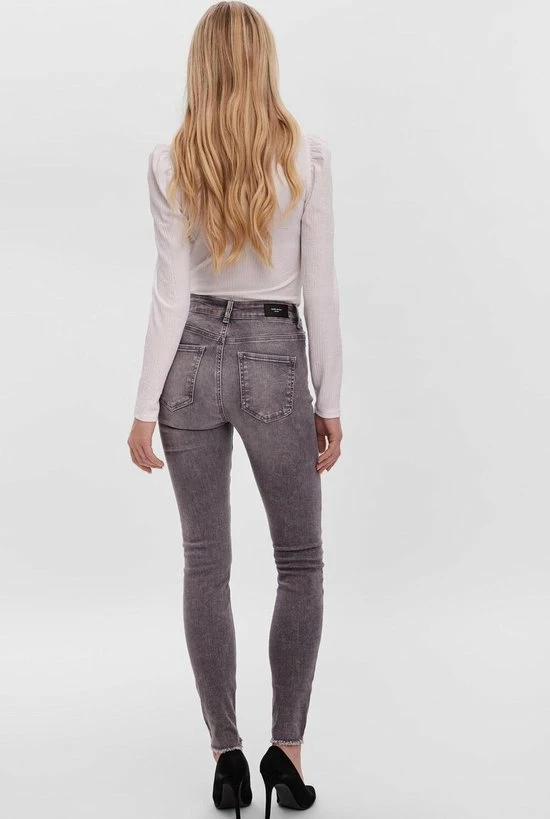 VERO MODA VMPEACH MR SKINNY ANK CUT RI2100 NOOS Dames Jeans - Maat S X L30 7 VERO MODA VMPEACH MR SKINNY ANK CUT RI2100 NOOS Dames Jeans - Maat S X L30 - Afbeelding 7