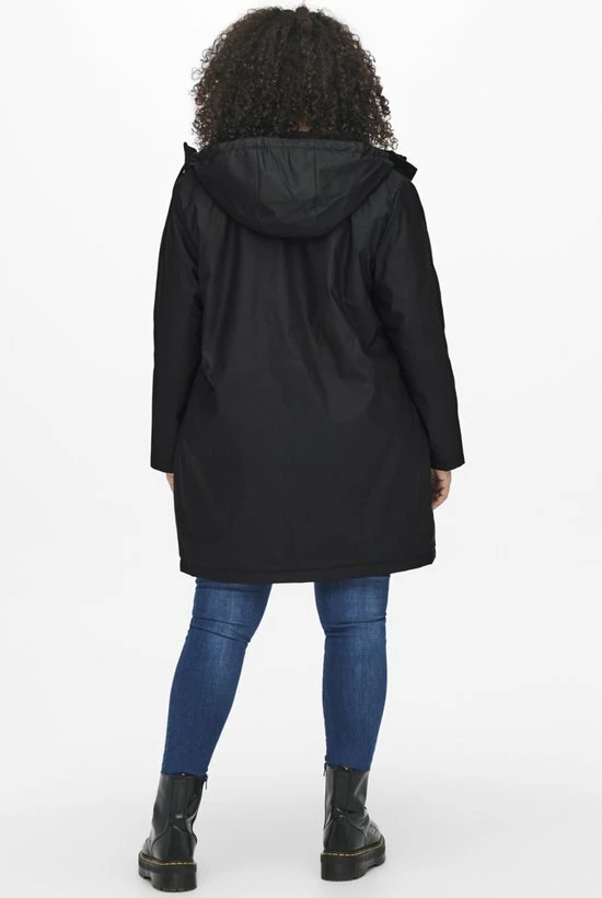 ONLY CARMAKOMA CARSALLY RAINCOAT OTW Dames Jas - Maat L/52 6 ONLY CARMAKOMA CARSALLY RAINCOAT OTW Dames Jas - Maat L/52 - Afbeelding 6