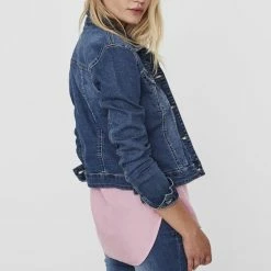 NOISY MAY NMDEBRA L/S DENIM JACKET NOOS Dames Jas - Maat M -Dameskleding Verkoop 550x821 17