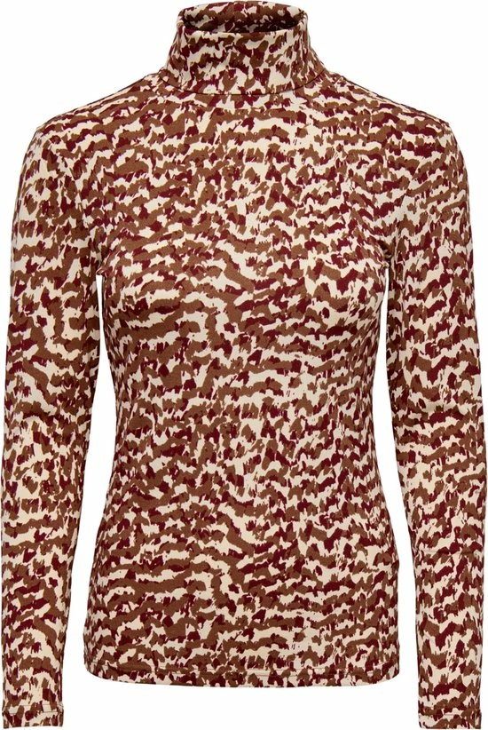 JDY JDYFAITH L/S HIGHNECK TOP JRS Dames Top - Maat M 1 JDY JDYFAITH L/S HIGHNECK TOP JRS Dames Top - Maat M