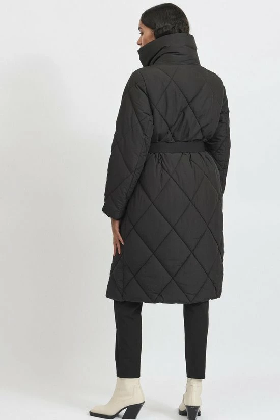 VILA VIWANAS QUILTED COAT/SU Dames Jas - Maat 40 2 VILA VIWANAS QUILTED COAT/SU Dames Jas - Maat 40 - Afbeelding 2