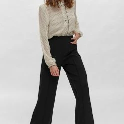 VERO MODA VMBECKY HR WIDE PULL ON PANT NOOS Dames Broek - Maat S X L30 -Dameskleding Verkoop 550x824 119