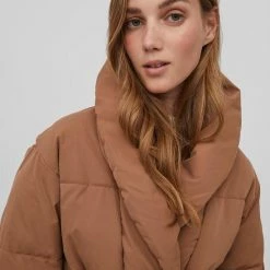 VILA VISULITANA L/S PADDED COAT/SU Dames Jas - Maat 40 -Dameskleding Verkoop 550x824 120