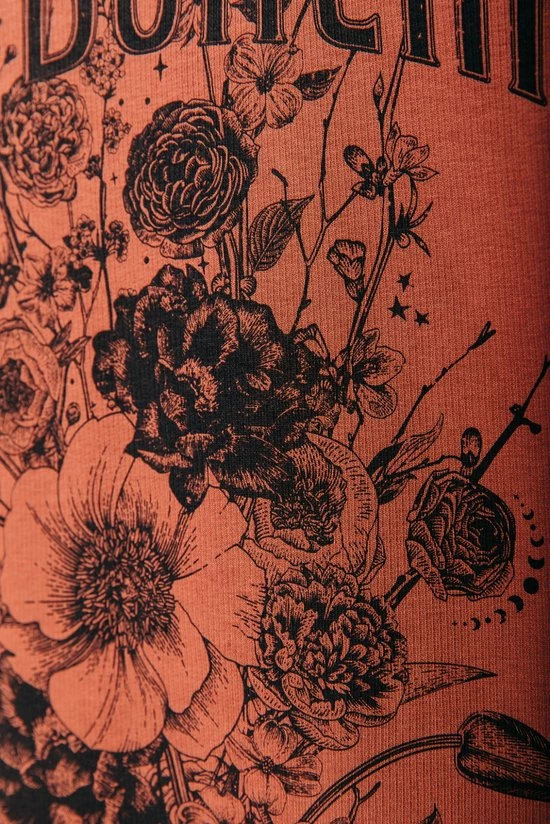 Colourful Rebel Boho Bouquet Hoodie Bruin Dames - Polyester - L 7 Colourful Rebel Boho Bouquet Hoodie Bruin Dames - Polyester - L - Afbeelding 7