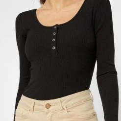 PIECES PCKITTE LS TOP NOOS BC Dames Top - Maat XS -Dameskleding Verkoop 550x824 150