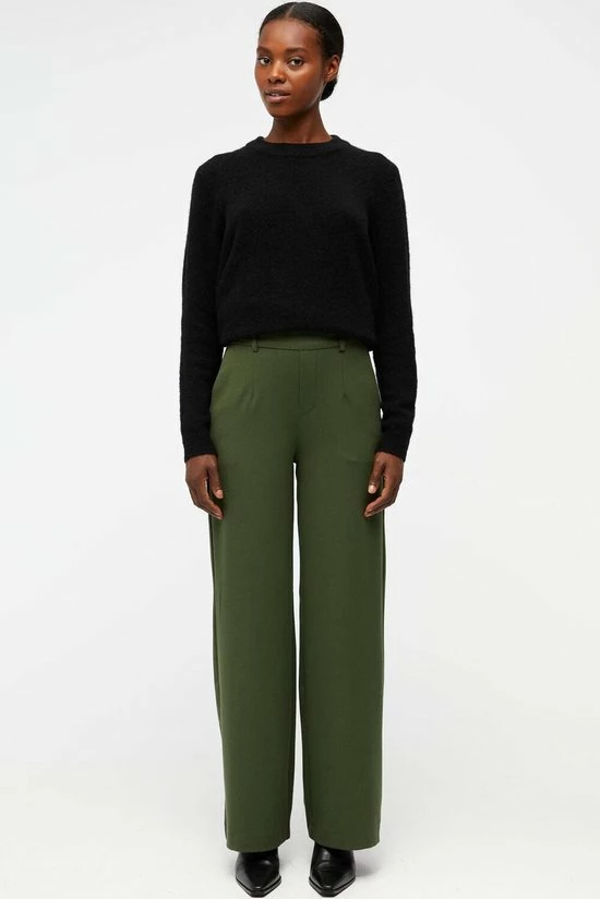 Object Broek Objlisa Wide Pant Noos 23037921 Duffel Bag Dames Maat - W38 2 Object Broek Objlisa Wide Pant Noos 23037921 Duffel Bag Dames Maat - W38 - Afbeelding 2