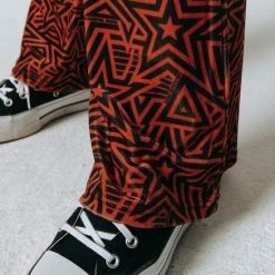Colourful Rebel Star Velvet Broek Oranje Dames - Wijduitlopende Fit - Polyester - L 7 Colourful Rebel Star Velvet Broek Oranje Dames - Wijduitlopende Fit - Polyester - L -Dameskleding Verkoop 550x824 162