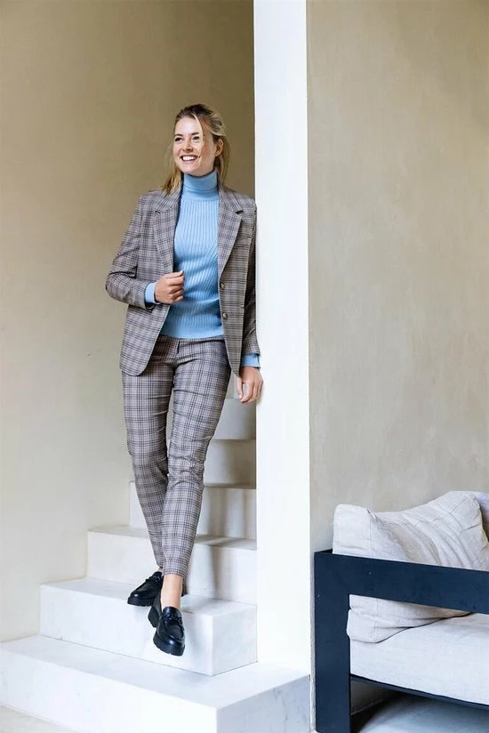 Geisha Trui Coltrui Brei 24854 23 Light Blue Dames Maat - M 3 Geisha Trui Coltrui Brei 24854 23 Light Blue Dames Maat - M - Afbeelding 3