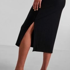 PIECES PCKYLIE LS O-NECK MIDI DRESS NOOS Dames Top - Maat XL -Dameskleding Verkoop 550x824 45