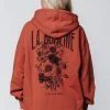 Colourful Rebel Boho Bouquet Hoodie Bruin Dames - Polyester - L