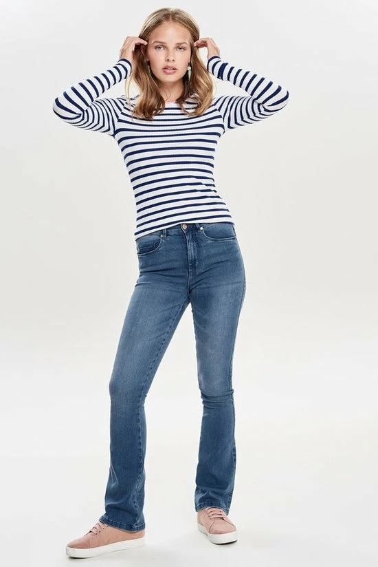 JDY JDYFLORA LIFE FLARED HIGH MB NOOS DNM Vrouwen Jeans - Maat 32 X 32 12 JDY JDYFLORA LIFE FLARED HIGH MB NOOS DNM Vrouwen Jeans - Maat 32 X 32 - Afbeelding 12