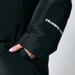 Colourful Rebel Resy Jas Zwart Dames - Oversized Fit - Polyester - S 13 Colourful Rebel Resy Jas Zwart Dames - Oversized Fit - Polyester - S -Dameskleding Verkoop 550x824 95