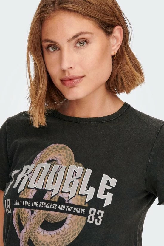 ONLY ONLLUCY REG S/S TOP JRS NOOS Dames Top - Maat S 5 ONLY ONLLUCY REG S/S TOP JRS NOOS Dames Top - Maat S - Afbeelding 5