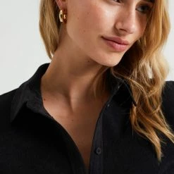 WE Fashion Dames Corduroy Overhemdjurk Met Strikceintuur 10 WE Fashion Dames Corduroy Overhemdjurk Met Strikceintuur -Dameskleding Verkoop 550x825 114