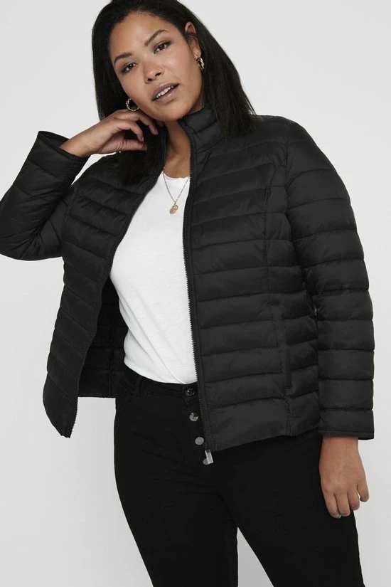 ONLY CARMAKOMA CARTAHOE QUILTED JACKET OTW Dames Jas - Maat S/44 5 ONLY CARMAKOMA CARTAHOE QUILTED JACKET OTW Dames Jas - Maat S/44 - Afbeelding 5