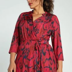 Promiss Lange, Gebreide Jurk Met Grafische Print 9 Promiss Lange, Gebreide Jurk Met Grafische Print -Dameskleding Verkoop 550x825 160