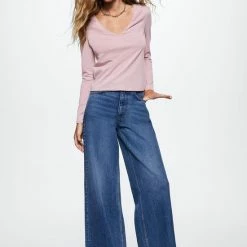 Mango T-shirt T Shirt 37017108 81 Dames Maat - XXL -Dameskleding Verkoop 550x825 168