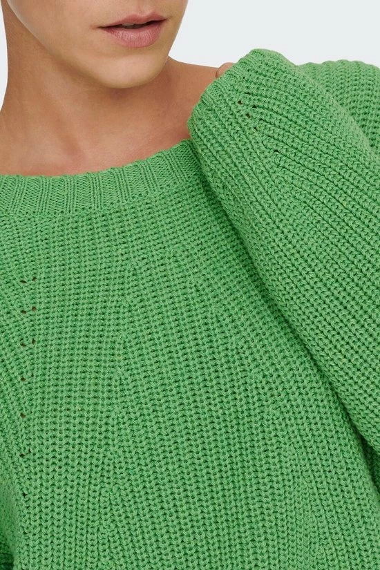 Only Trui Onlbella Life Ls O-neck Cc Knt 15279771 Green Bee Dames Maat - M 7 Only Trui Onlbella Life Ls O-neck Cc Knt 15279771 Green Bee Dames Maat - M - Afbeelding 7