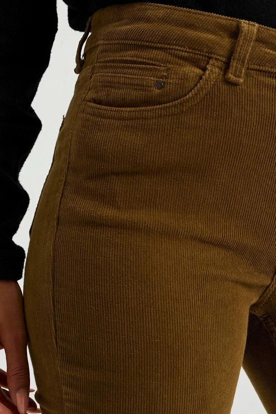 WE Fashion Dames Corduroy Flared Broek 5 WE Fashion Dames Corduroy Flared Broek - Afbeelding 5