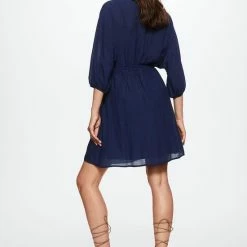 Mango Jurk Korte Jurk Met Ceintuur 37053838 52 Dames Maat - M -Dameskleding Verkoop 550x825 187