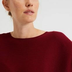 WE Fashion Dames Fijngebreide Trui Met Ribstructuur -Dameskleding Verkoop 550x825 2