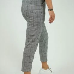 La Pèra Geruite Casual Broek Akhan Grijs Dames - Maat 40 10 La Pèra Geruite Casual Broek Akhan Grijs Dames - Maat 40 -Dameskleding Verkoop 550x825 200