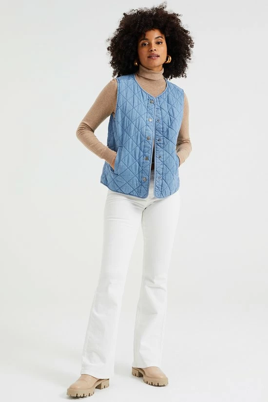 WE Fashion Dames Spijkergilet. 4 WE Fashion Dames Spijkergilet. - Afbeelding 4