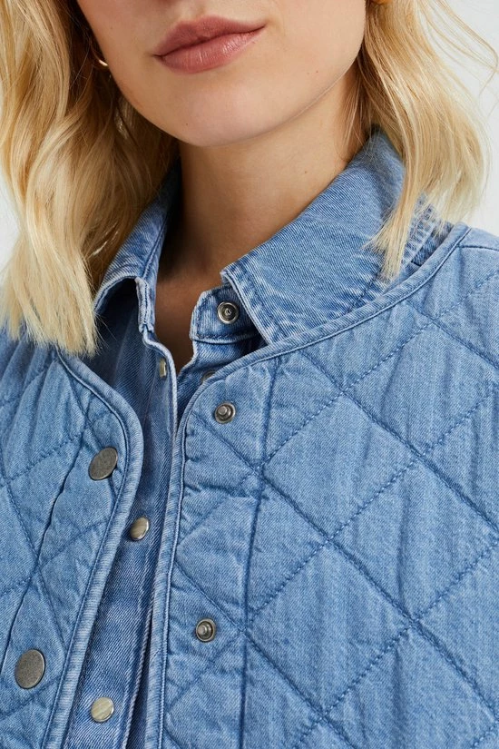 WE Fashion Dames Spijkergilet. 5 WE Fashion Dames Spijkergilet. - Afbeelding 5