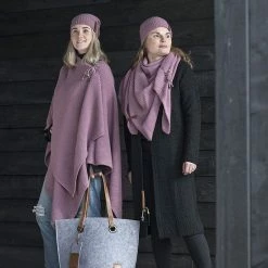 Knit Factory Luna Lang Gebreid Dames Vest - Bordeaux - 40/42 22 Knit Factory Luna Lang Gebreid Dames Vest - Bordeaux - 40/42 -Dameskleding Verkoop 550x825 219