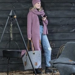 Knit Factory Luna Lang Gebreid Dames Vest - Bordeaux - 40/42 23 Knit Factory Luna Lang Gebreid Dames Vest - Bordeaux - 40/42 -Dameskleding Verkoop 550x825 220