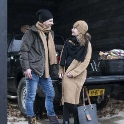 Knit Factory Luna Lang Gebreid Dames Vest - Bordeaux - 40/42 25 Knit Factory Luna Lang Gebreid Dames Vest - Bordeaux - 40/42 -Dameskleding Verkoop 550x825 222