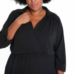 Paprika Lange, Effen Plisséjurk Lange, Effen Plisséjurk -Dameskleding Verkoop 550x825 234