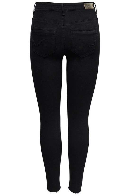 ONLY Onlpaola Hw Sk Dnm Jeans Azg 132907 15167410 Black Denim 2 ONLY Onlpaola Hw Sk Dnm Jeans Azg 132907 15167410 Black Denim - Afbeelding 2