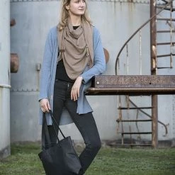 Knit Factory June Gebreid Dames Vest - Zomervest - Terra - 36/38 16 Knit Factory June Gebreid Dames Vest - Zomervest - Terra - 36/38 -Dameskleding Verkoop 550x825 24