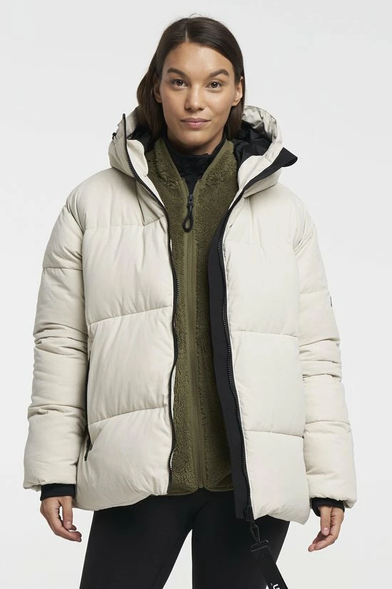 Tenson Milla Jkt W - Outdoorjas - Dames - Light Beige - Maat L 1 Tenson Milla Jkt W - Outdoorjas - Dames - Light Beige - Maat L