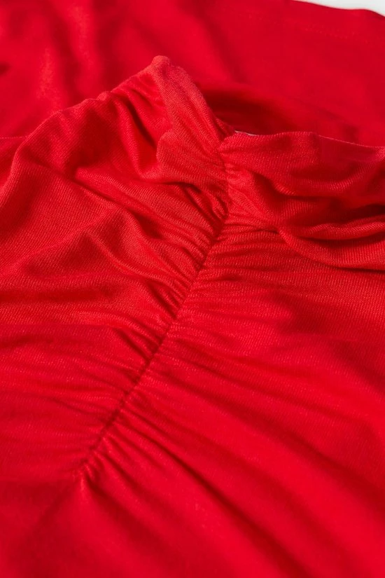 Mango T-shirt T Shirt Met Gesmokt Detail 37003851 70 Dames Maat - XXL 5 Mango T-shirt T Shirt Met Gesmokt Detail 37003851 70 Dames Maat - XXL - Afbeelding 5