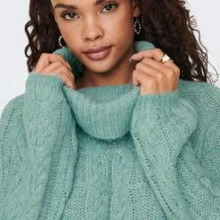 ONLY ONLNEW CHUNKY L/S COWLNECK PULLOVER KNT Dames Trui - Maat M 14 ONLY ONLNEW CHUNKY L/S COWLNECK PULLOVER KNT Dames Trui - Maat M -Dameskleding Verkoop 550x825 264