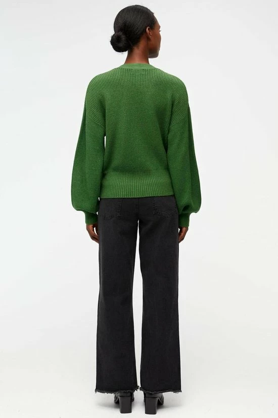 Object Vest Objmalena L/s Wrap Cardigan Noos 23039236 Artichoke Green/melange Dames Maat - S 4 Object Vest Objmalena L/s Wrap Cardigan Noos 23039236 Artichoke Green/melange Dames Maat - S - Afbeelding 4