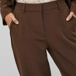 VILA VIKAMMAS HW TAILORED PANT Dames Broek Demitasse - Maat 40 14 VILA VIKAMMAS HW TAILORED PANT Dames Broek Demitasse - Maat 40 -Dameskleding Verkoop 550x825 323