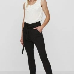 Vero Moda VMEVA HR LOOSE PAPERBAG PANT GA NOOS Dames Broek - Maat L X 32 -Dameskleding Verkoop 550x825 347