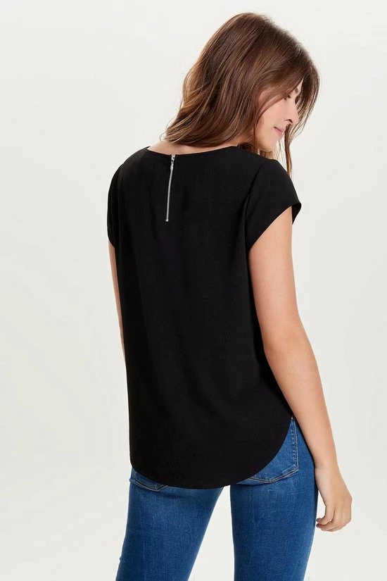 ONLY ONLVIC SS SOLID TOP NOOS WVN Dames T-Shirt - Maat 34 10 ONLY ONLVIC SS SOLID TOP NOOS WVN Dames T-Shirt - Maat 34 - Afbeelding 10
